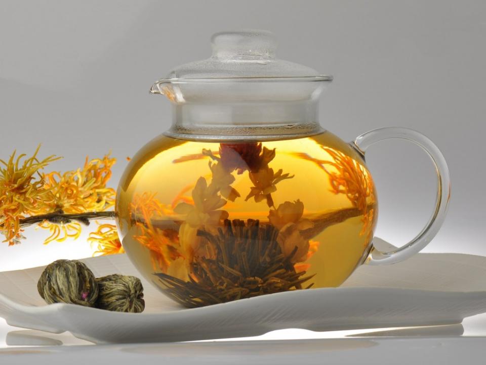 flowering tea