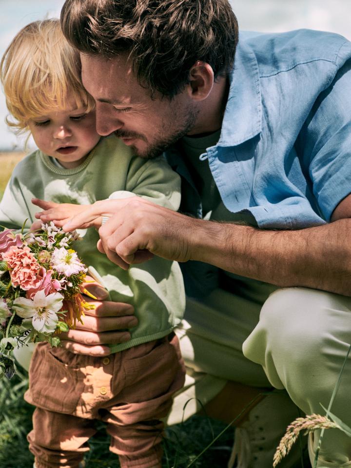 bloemen voor papa