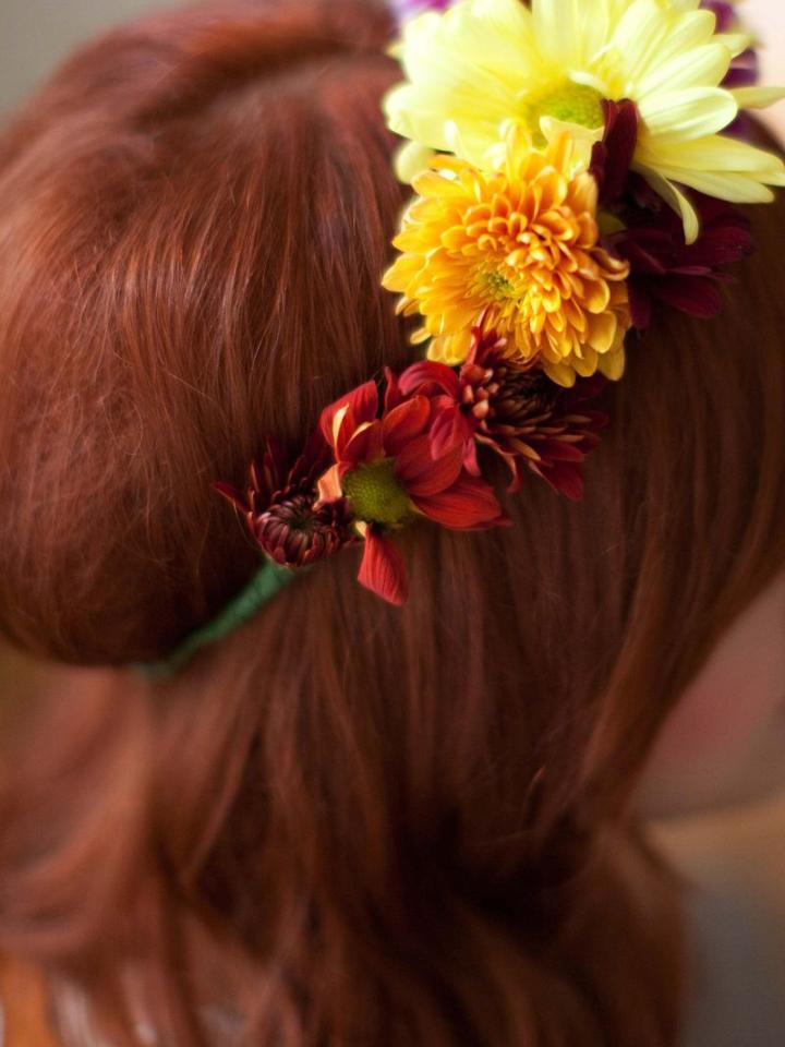 Flowers in your hair | Funny How Flowers Do That
